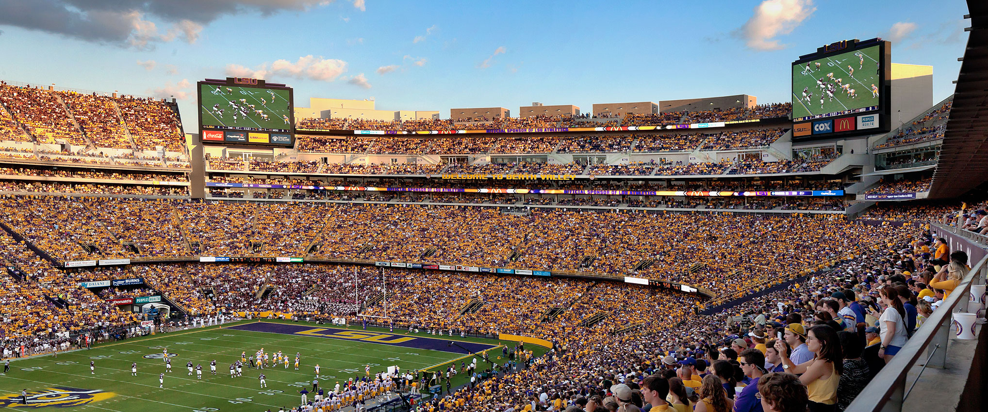 LSU Tiger Stadium South End Zone Expansion Designed by HKS, Increases Venue’s Capacity to Nearly 100,000