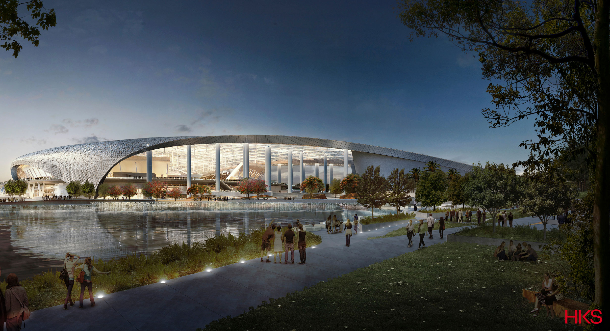 Kroenke Sports & Entertainment Breaks Ground on HKS-Designed L.A. Stadium