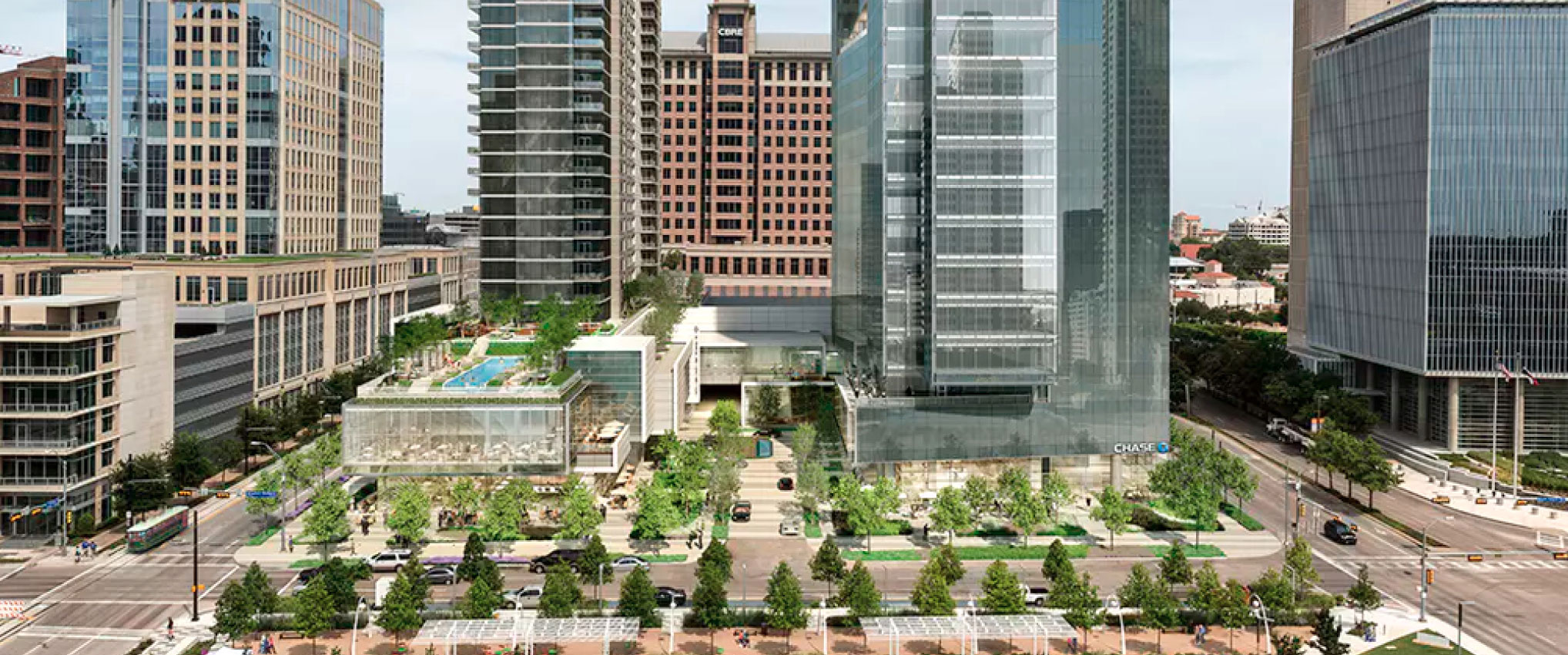 Chicago-Based Law Firm Locates Dallas Office in Park District  High-Rise Complex Designed by HKS