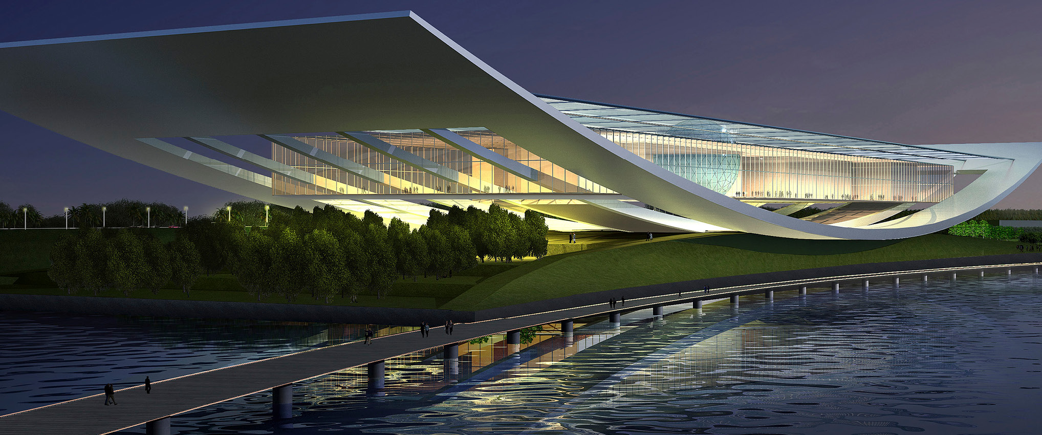 HKS Receives 2013 Unbuilt Design Award for Xiamen Golf Forum Convention Center