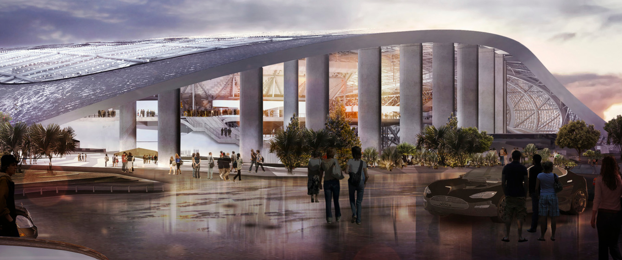 5 Stadium Projects Knocking It Out of the Park, Featuring Inglewood’s New Stadium District