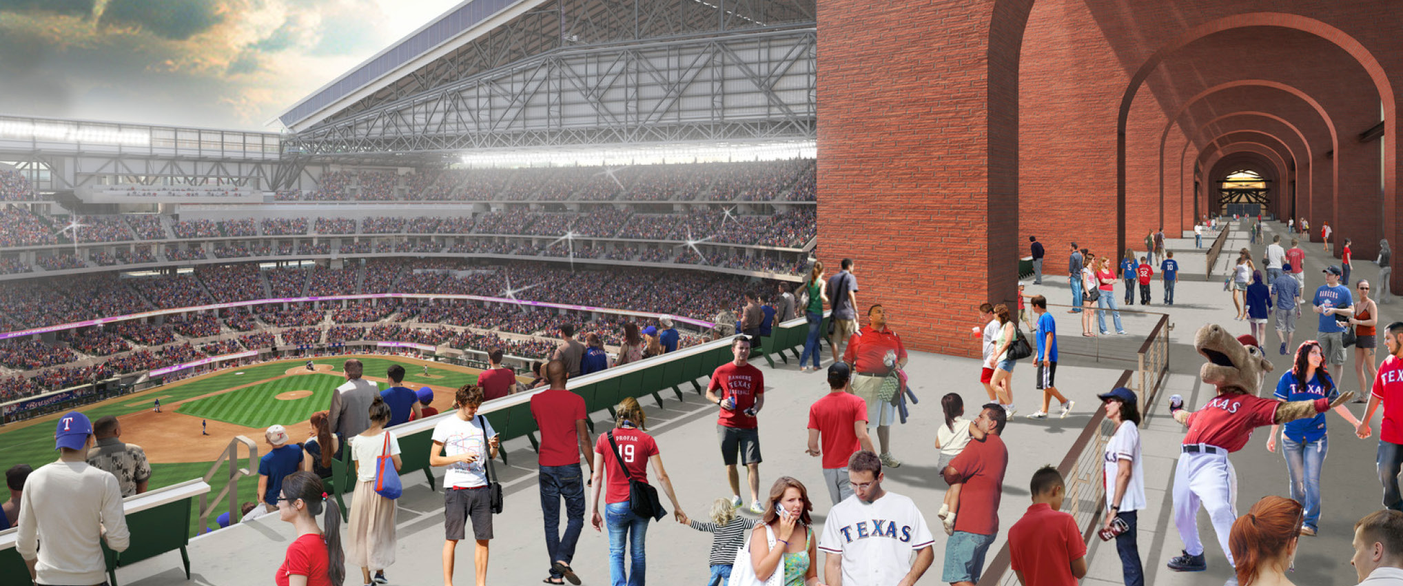 HKS-Designed Globe Life Field Ballpark To Feature New Technology