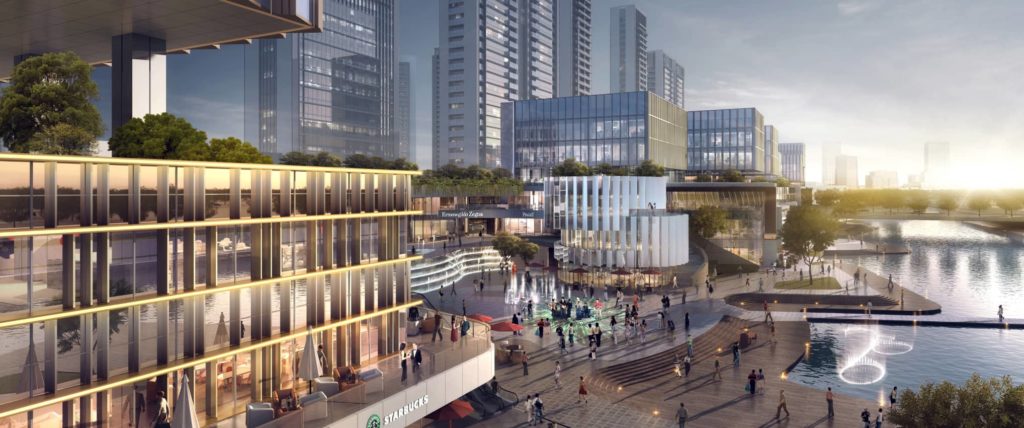 The 2022 Asian Games Athlete Village Waterfront Mixed-Use