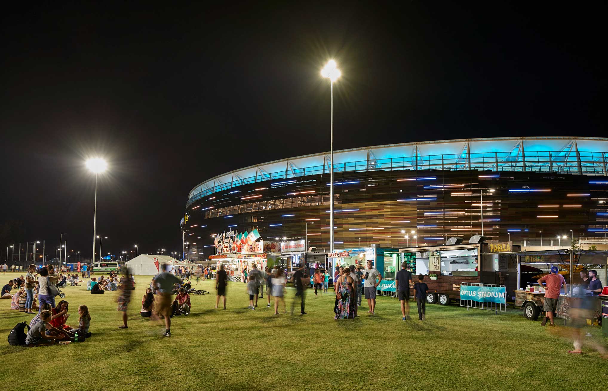 Optus Stadium, Perth, Australia, In association with Cox Architecture and Hassell Studio
