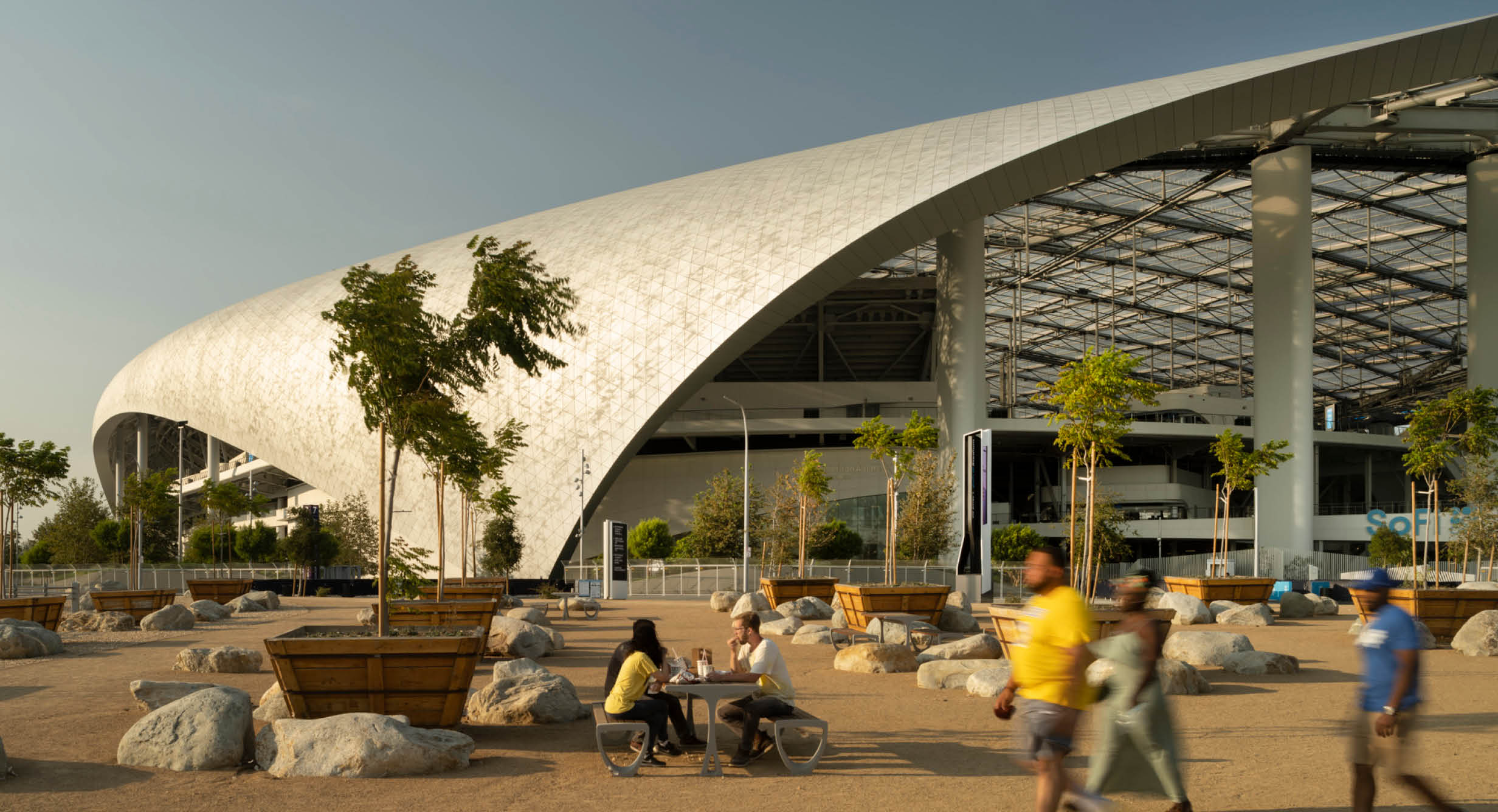 SoFi体育场获得了2021凡尔赛世界建筑与设计奖