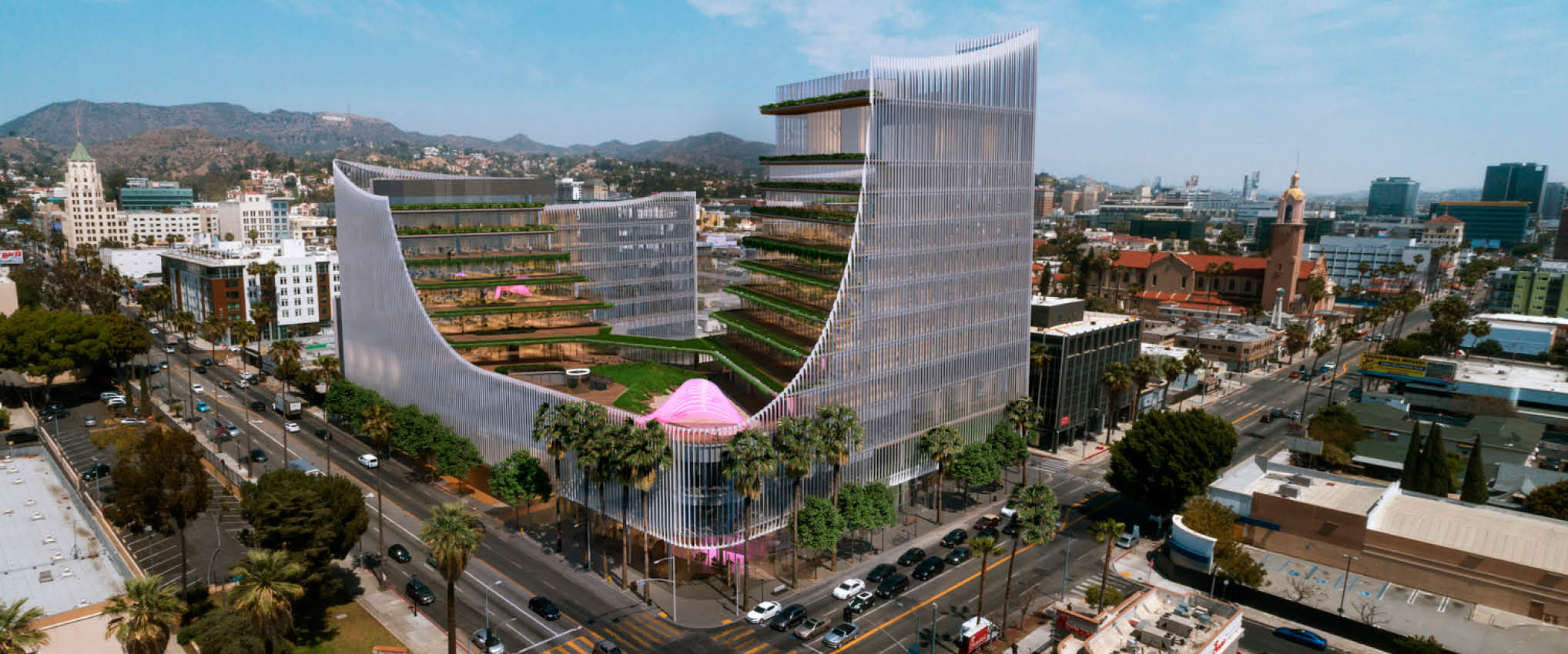 LA Times: HKS Releases Plans for Music Studio Complex for CMNTY Culture in Hollywood