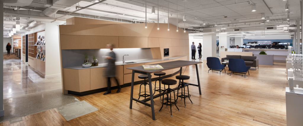 HKS的芝加哥办公室作为一个Living Lab，致力于通过以健康为本的设计实现可衡量的价值​​​​​​​
