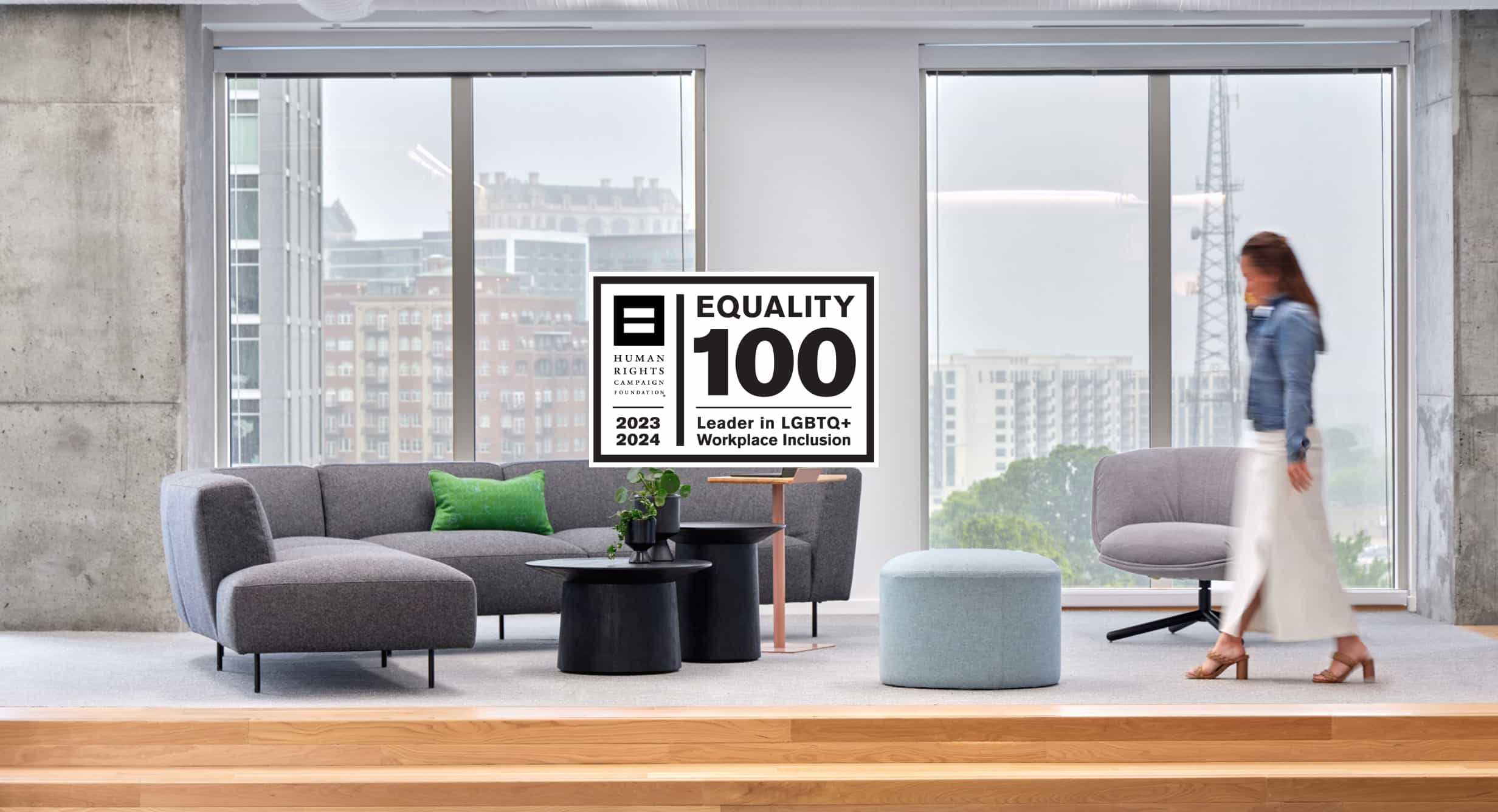 HKS Honored as a Leader in LGBTQ+ Workplace Inclusion with Equality 100 Award